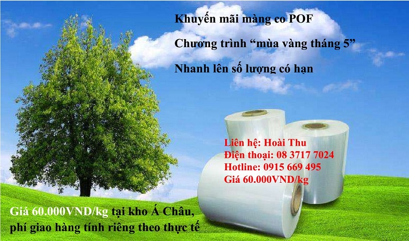 Màng co POF (Polyolefin)
